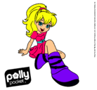 Dibujo Polly Pocket 9 pintado por vickytiki