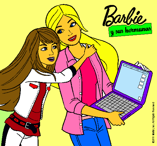 El nuevo portátil de Barbie