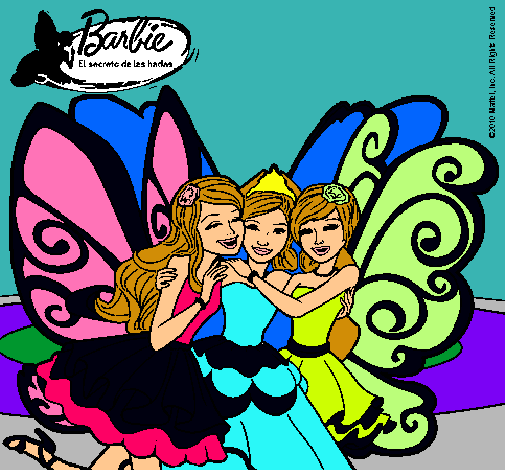 Barbie y sus amigas en hadas