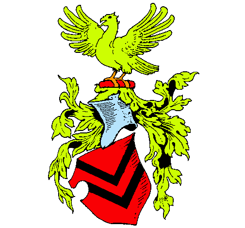 Escudo de armas y aguila 