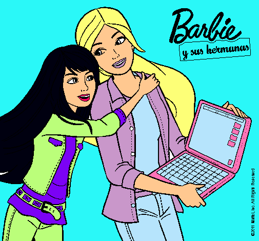 El nuevo portátil de Barbie