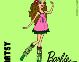 Dibujo Barbie Fashionista 1 pintado por Seletbo