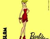 Dibujo Barbie Fashionista 5 pintado por camilita123