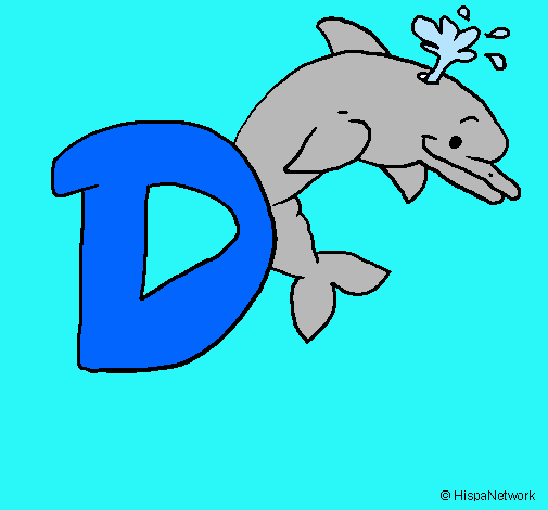 Dibujo Delfín pintado por MARCELcool