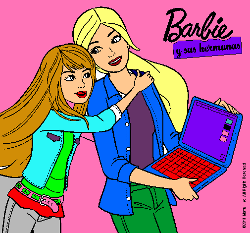 El nuevo portátil de Barbie