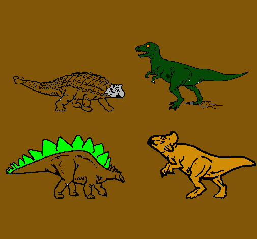 Dinosaurios de tierra