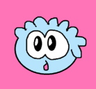 Dibujo Puffle 2 pintado por star40