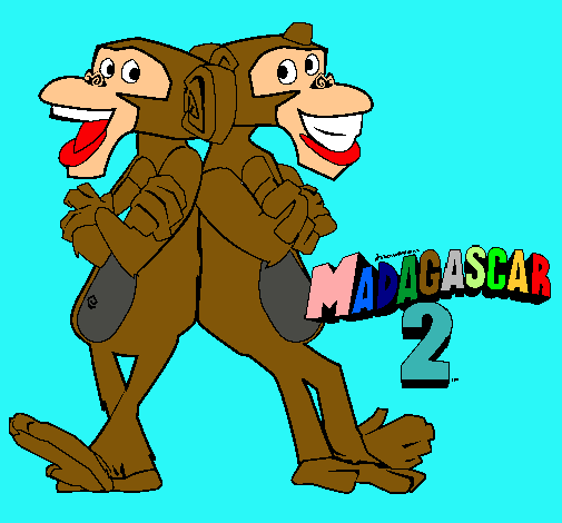 Madagascar 2 Manson y Phil 2