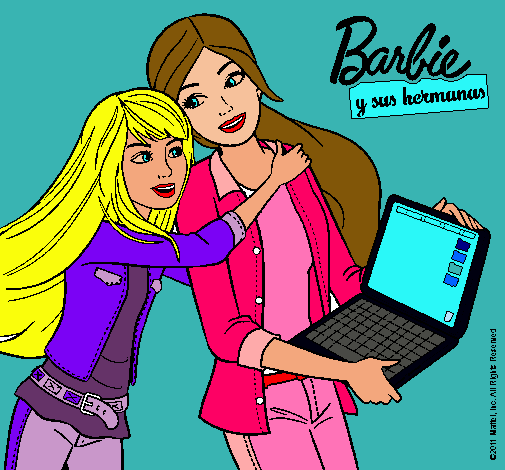 El nuevo portátil de Barbie