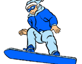 Dibujo Snowboard pintado por GJTHJHGTJH