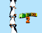 Dibujo Madagascar 2 Pingüinos pintado por marckis