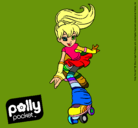 Dibujo Polly Pocket 1 pintado por idujon