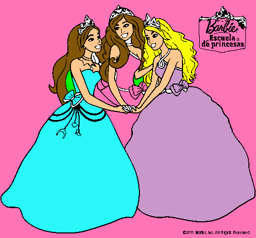 Barbie y sus amigas princesas