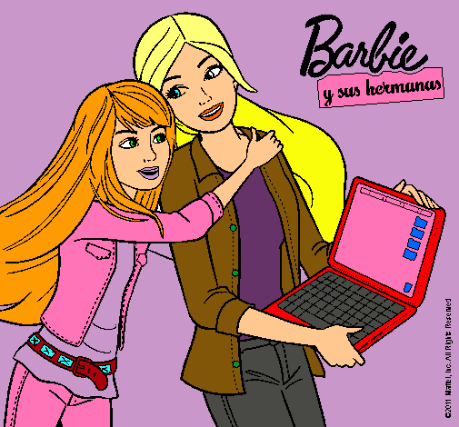 El nuevo portátil de Barbie