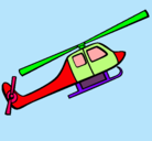 Dibujo Helicóptero de juguete pintado por helicoptero