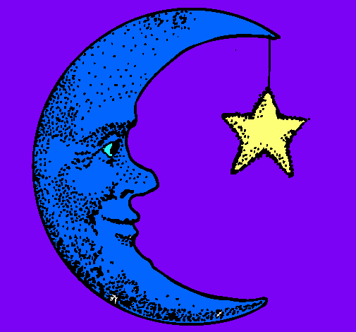 Luna y estrella