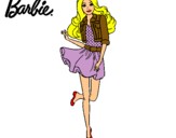 Dibujo Barbie informal pintado por erefdgb