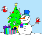 Dibujo Navidad II pintado por 852852852852
