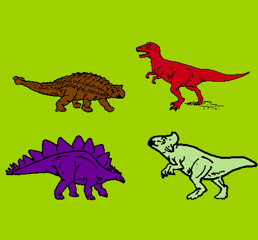 Dinosaurios de tierra