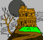 Dibujo Casa encantada pintado por matiasni