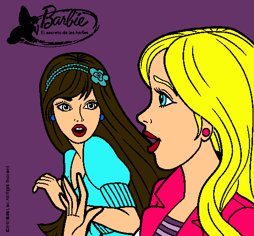 Barbie sorprendida