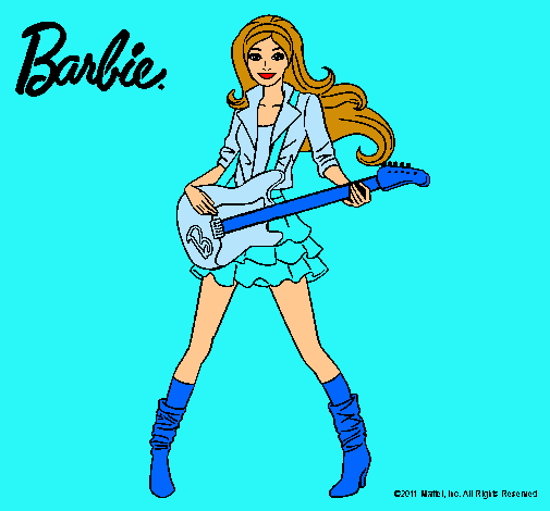 Barbie guitarrista