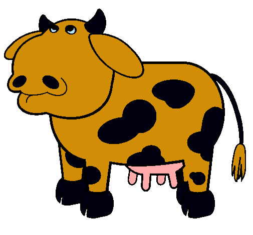 Vaca pensativa