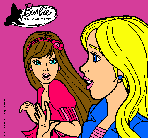 Barbie sorprendida