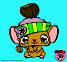 Dibujo Ratoncito Littlest Pet Shop pintado por hanter