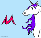 Dibujo Unicornio pintado por Rarity1