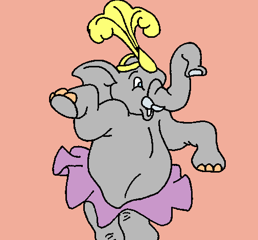 Elefante bailando