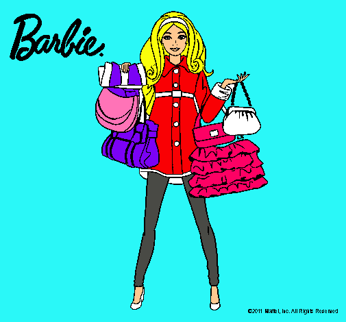 Barbie de compras