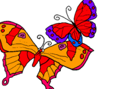 Dibujo Mariposas pintado por ismael123