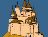 Dibujo Castillo medieval pintado por ELVIRA_3