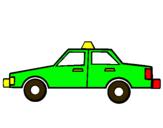 Dibujo Taxi pintado por derikito