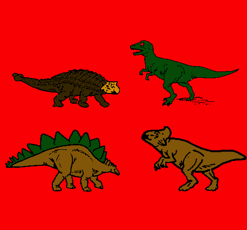 Dinosaurios de tierra