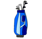 Dibujo Palos de golf pintado por DABK 
