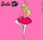 Dibujo Barbie bailarina de ballet pintado por dffufgodfgh