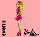 Dibujo Barbie Fashionista 6 pintado por qwertyuiopas