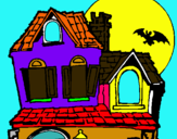 Dibujo Casa del misterio pintado por eliavic