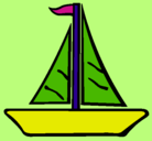 Dibujo Barco velero pintado por aasasasasasa