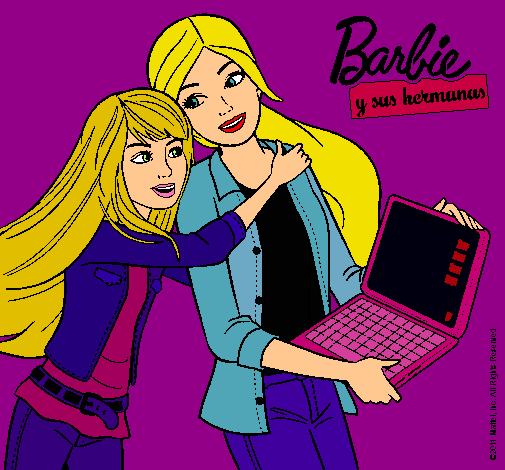 El nuevo portátil de Barbie