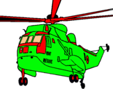 Dibujo Helicóptero al rescate pintado por hgljhgsk