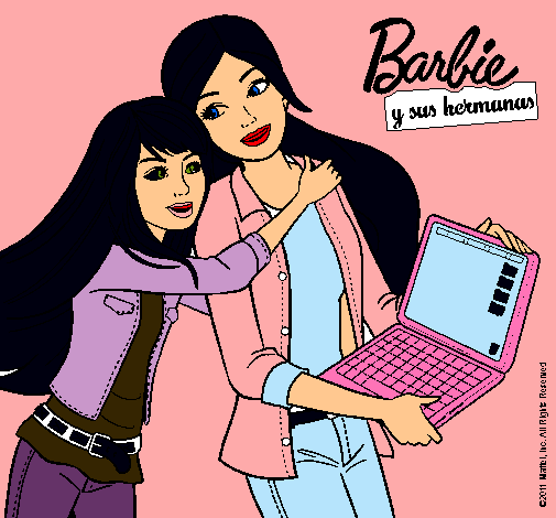 El nuevo portátil de Barbie