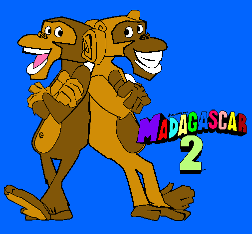 Madagascar 2 Manson y Phil 2