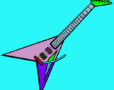 Dibujo Guitarra eléctrica II pintado por vfgffyffkhty