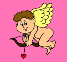 Dibujo Cupido pintado por sddedes