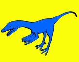 Dibujo Velociraptor II pintado por susaina