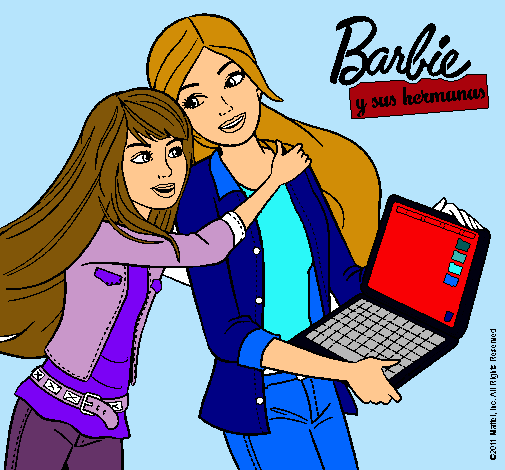 El nuevo portátil de Barbie