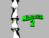 Dibujo Madagascar 2 Pingüinos pintado por cnjnjcxjhxjh